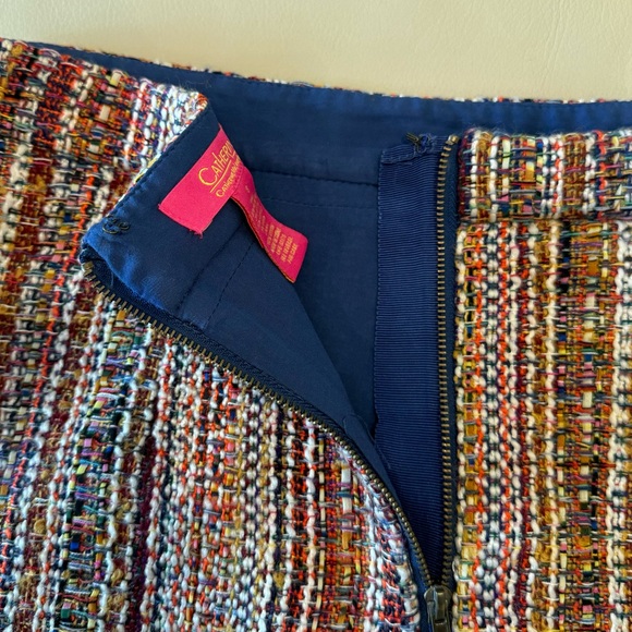 Catherine Melandrino Multicolor Tweed Skirt - Picture 8 of 11
